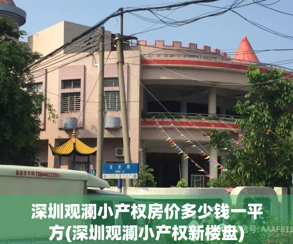 深圳观澜小产权房价多少钱一平方(深圳观澜小产权新楼盘)