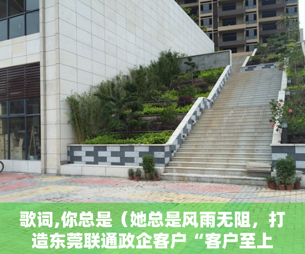歌词,你总是（她总是风雨无阻，打造东莞联通政企客户“客户至上”的服务口碑）