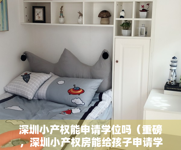 深圳小产权能申请学位吗（重磅，深圳小产权房能给孩子申请学位了！非深户仅需提供这些证明）