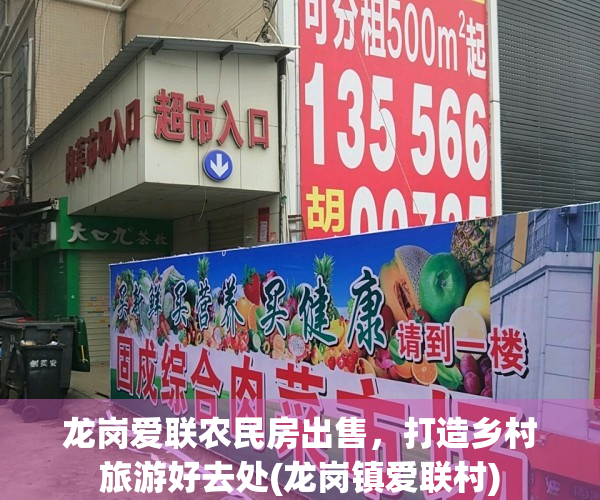 龙岗爱联农民房出售，打造乡村旅游好去处(龙岗镇爱联村)