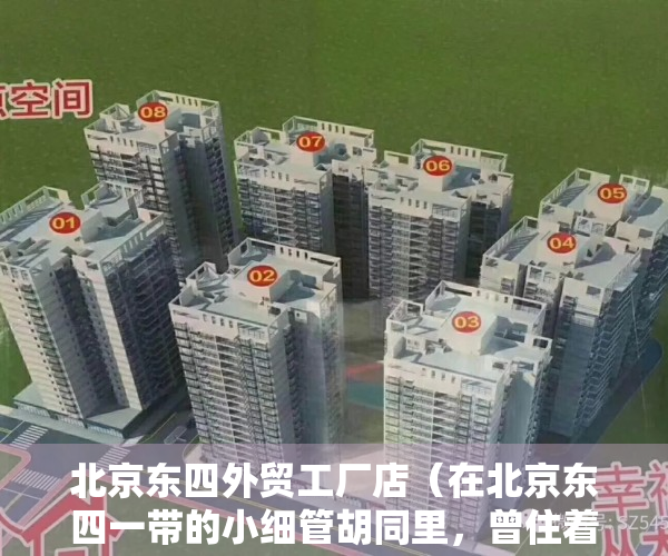 北京东四外贸工厂店（在北京东四一带的小细管胡同里，曾住着一位防疫先驱）