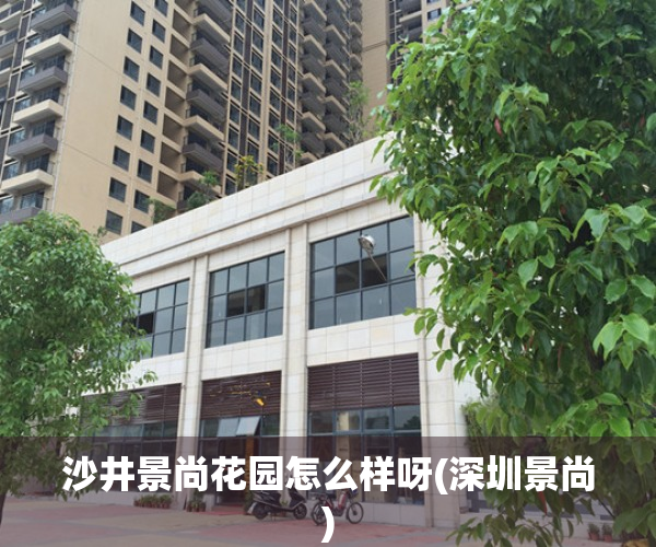 沙井景尚花园怎么样呀(深圳景尚)