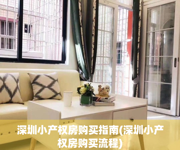 深圳小产权房购买指南(深圳小产权房购买流程)