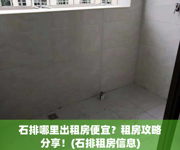 石排哪里出租房便宜？租房攻略分享！(石排租房信息)