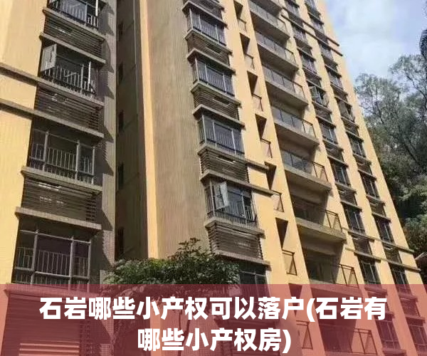 石岩哪些小产权可以落户(石岩有哪些小产权房)