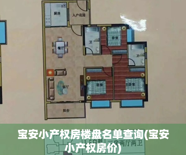 宝安小产权房楼盘名单查询(宝安小产权房价)