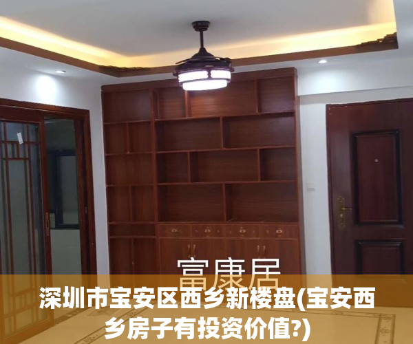 深圳市宝安区西乡新楼盘(宝安西乡房子有投资价值?)