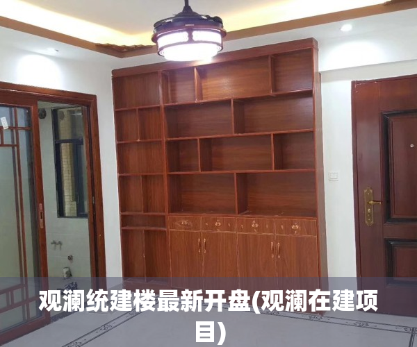 观澜统建楼最新开盘(观澜在建项目)