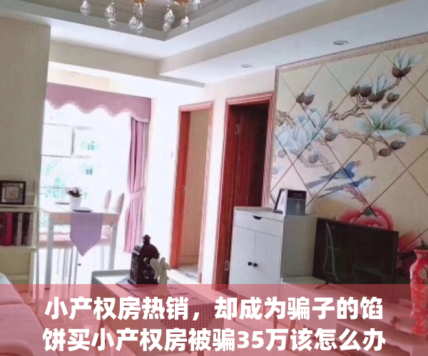 小产权房热销，却成为骗子的馅饼买小产权房被骗35万该怎么办(被欺骗购买小产权房)
