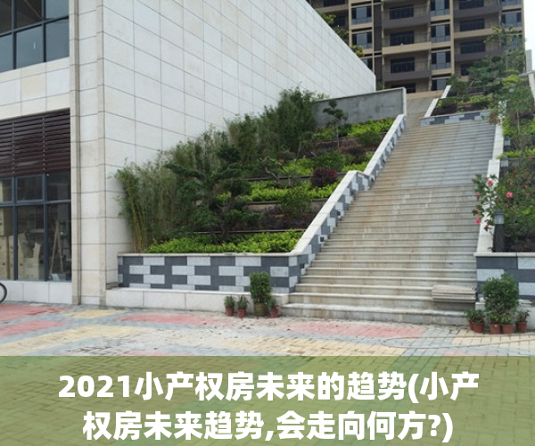 2021小产权房未来的趋势(小产权房未来趋势,会走向何方?)
