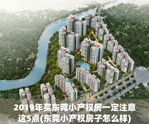 2019年买东莞小产权房一定注意这5点(东莞小产权房子怎么样)