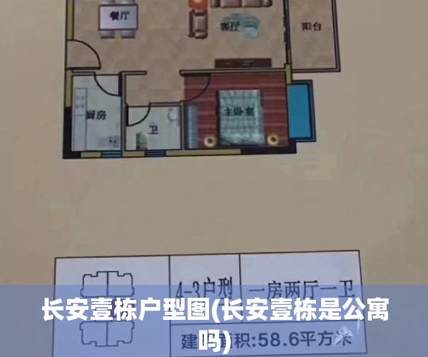 长安壹栋户型图(长安壹栋是公寓吗)