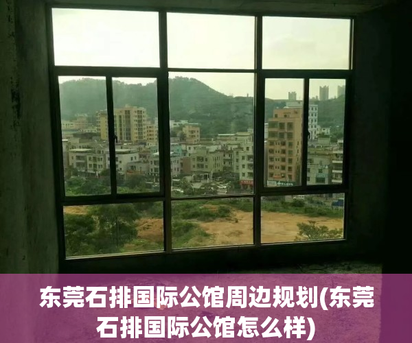东莞石排国际公馆周边规划(东莞石排国际公馆怎么样)