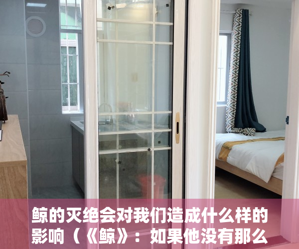 鲸的灭绝会对我们造成什么样的影响（《鲸》：如果他没有那么胖，奇观还存在吗？）