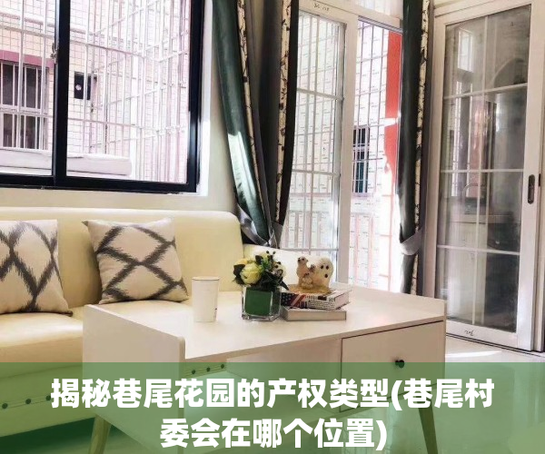 揭秘巷尾花园的产权类型(巷尾村委会在哪个位置)