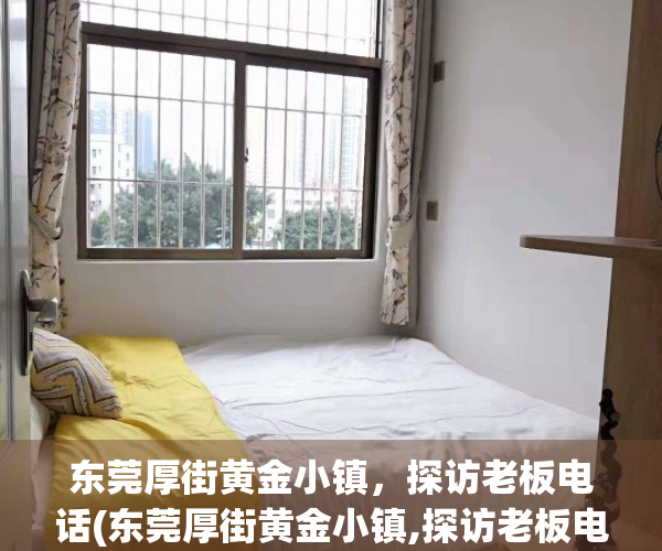 东莞厚街黄金小镇，探访老板电话(东莞厚街黄金小镇,探访老板电话是多少)