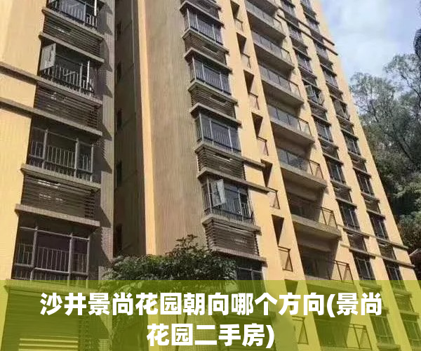 沙井景尚花园朝向哪个方向(景尚花园二手房)