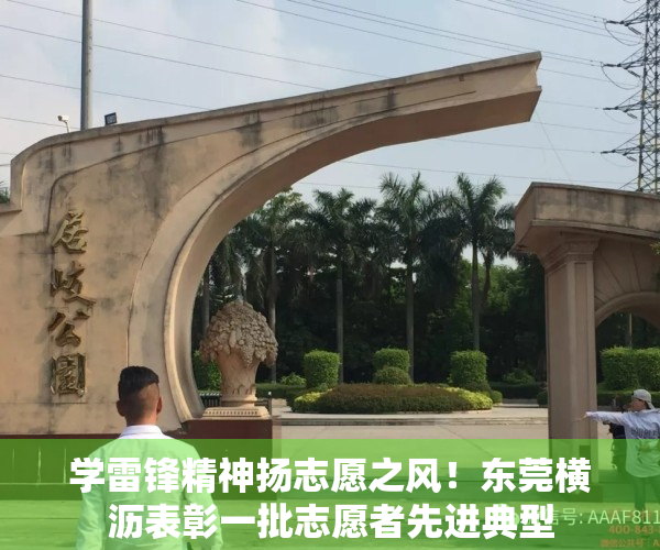 学雷锋精神扬志愿之风！东莞横沥表彰一批志愿者先进典型