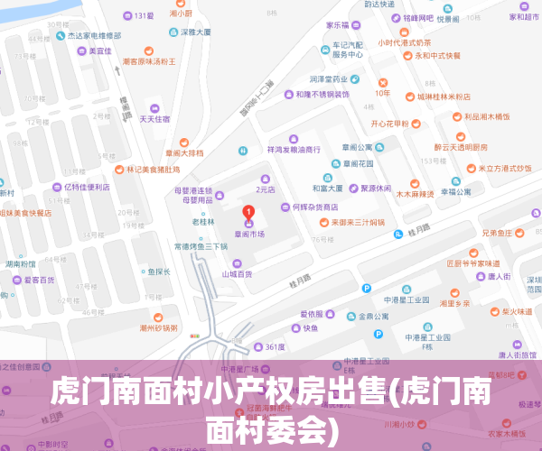 虎门南面村小产权房出售(虎门南面村委会)