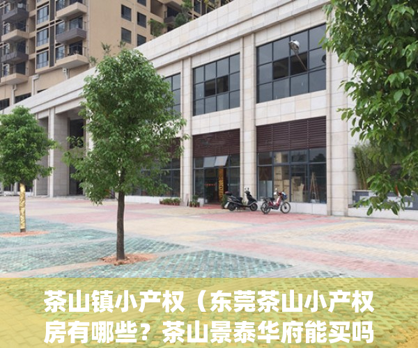 茶山镇小产权（东莞茶山小产权房有哪些？茶山景泰华府能买吗）(东莞市茶山镇房价多少?)