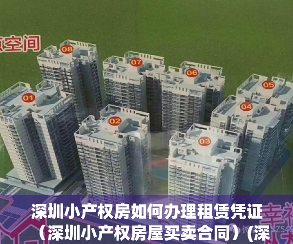 深圳小产权房如何办理租赁凭证（深圳小产权房屋买卖合同）(深圳小产权房可以办租赁凭证吗)