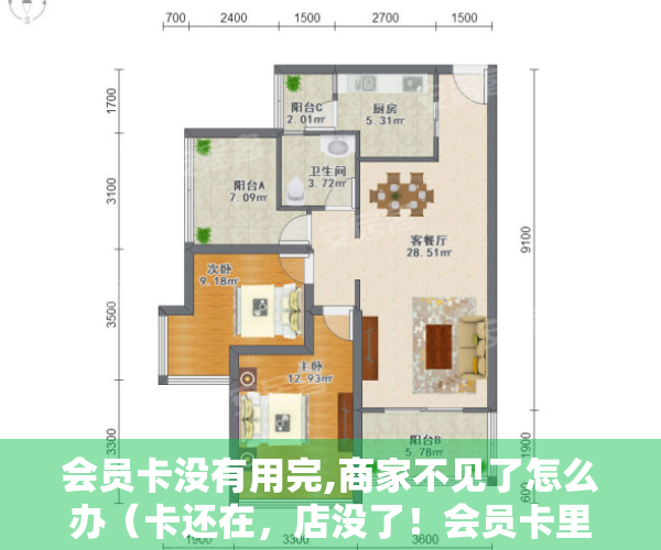 会员卡没有用完,商家不见了怎么办（卡还在，店没了！会员卡里的钱能退吗？能）