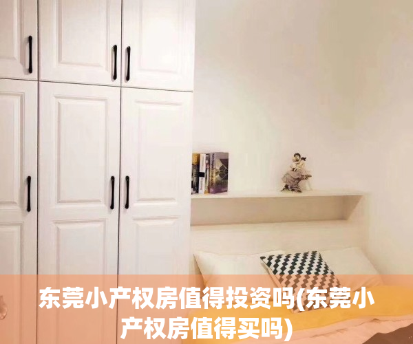 东莞小产权房值得投资吗(东莞小产权房值得买吗)