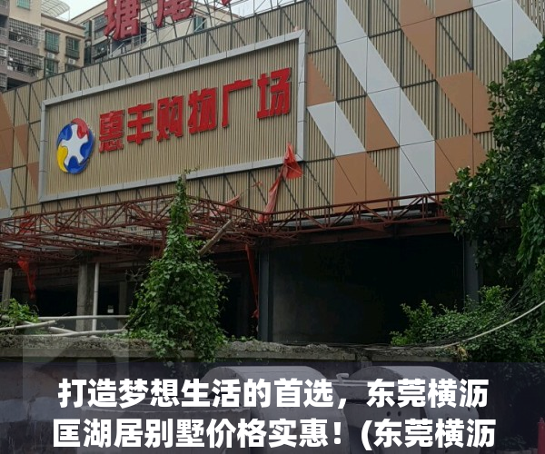 打造梦想生活的首选，东莞横沥匡湖居别墅价格实惠！(东莞横沥别墅二手房出售)
