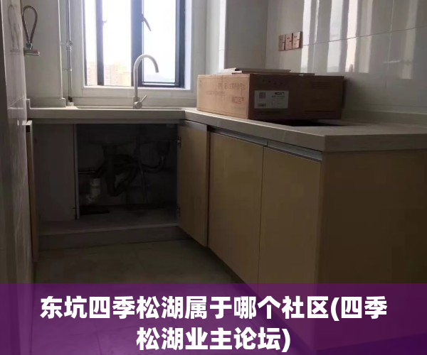东坑四季松湖属于哪个社区(四季松湖业主论坛)