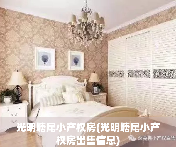光明塘尾小产权房(光明塘尾小产权房出售信息)