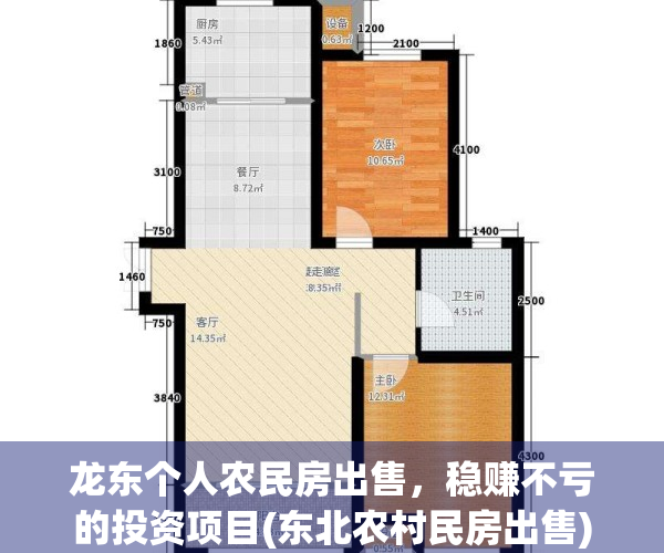 龙东个人农民房出售，稳赚不亏的投资项目(东北农村民房出售)