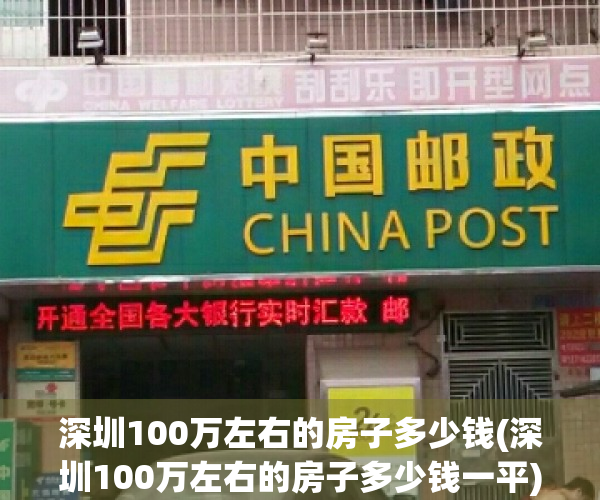 深圳100万左右的房子多少钱(深圳100万左右的房子多少钱一平)