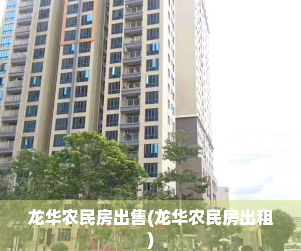 龙华农民房出售(龙华农民房出租)