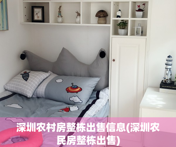 深圳农村房整栋出售信息(深圳农民房整栋出售)
