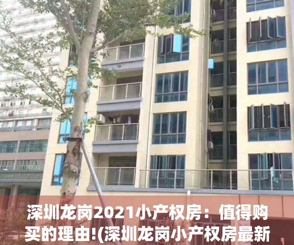 深圳龙岗2021小产权房：值得购买的理由!(深圳龙岗小产权房最新楼盘)