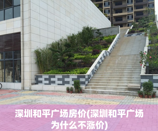 深圳和平广场房价(深圳和平广场为什么不涨价)