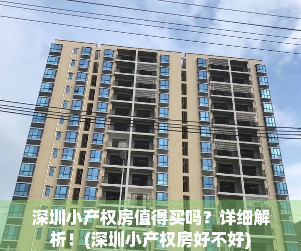 深圳小产权房值得买吗？详细解析！(深圳小产权房好不好)
