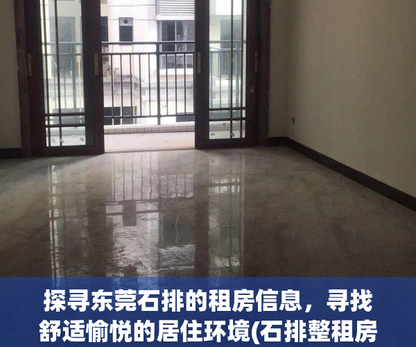 探寻东莞石排的租房信息，寻找舒适愉悦的居住环境(石排整租房价格信息|房价租金|石排房产网)