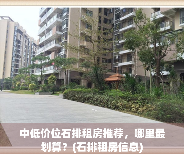中低价位石排租房推荐，哪里最划算？(石排租房信息)