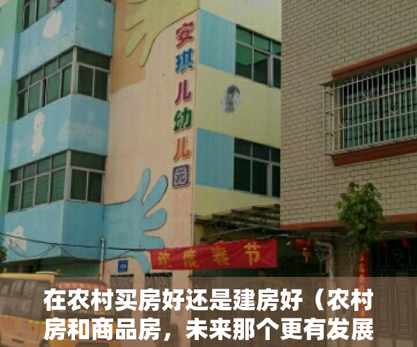 在农村买房好还是建房好（农村房和商品房，未来那个更有发展潜力，那个实用符合生活需求）