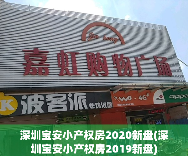 深圳宝安小产权房2020新盘(深圳宝安小产权房2019新盘)