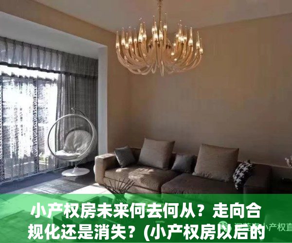 小产权房未来何去何从？走向合规化还是消失？(小产权房以后的趋势)