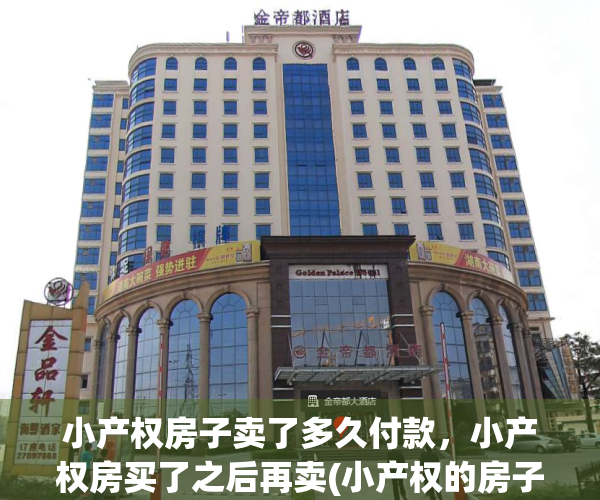 小产权房子卖了多久付款，小产权房买了之后再卖(小产权的房子卖了反悔怎么办)