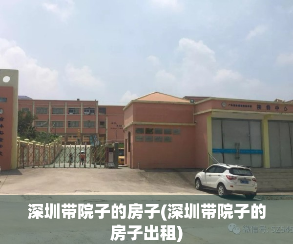 深圳带院子的房子(深圳带院子的房子出租)