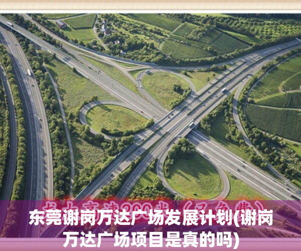东莞谢岗万达广场发展计划(谢岗万达广场项目是真的吗)