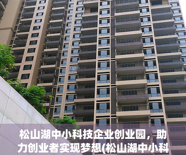 松山湖中小科技企业创业园，助力创业者实现梦想(松山湖中小科技创业园招聘)