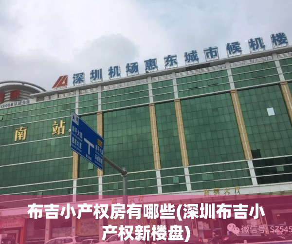布吉小产权房有哪些(深圳布吉小产权新楼盘)
