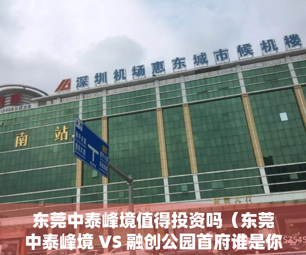 东莞中泰峰境值得投资吗（东莞中泰峰境 VS 融创公园首府谁是你的菜）