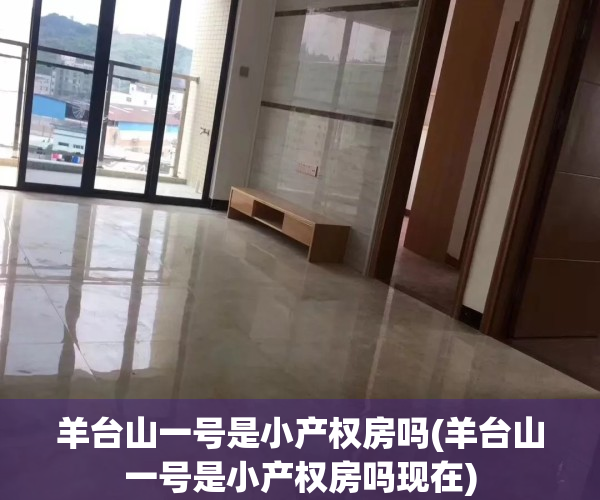羊台山一号是小产权房吗(羊台山一号是小产权房吗现在)
