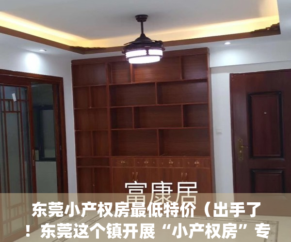 东莞小产权房最低特价（出手了！东莞这个镇开展“小产权房”专项整治）(东莞小产权房 2020信息)